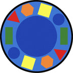 Sitting Shapes Multi Joy Carpets