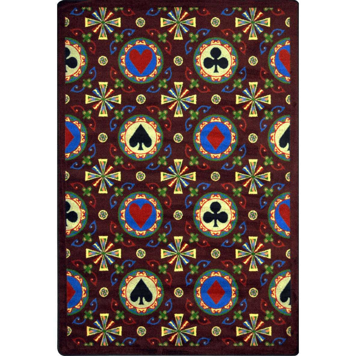 Stacked Deck Burgundy