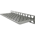 Schluter-SHELF-W Rectangular Wall Shelf for Tile Shower in Floral Schluter