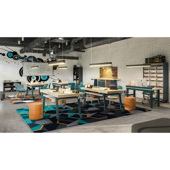 Stealth Teal Joy Carpets