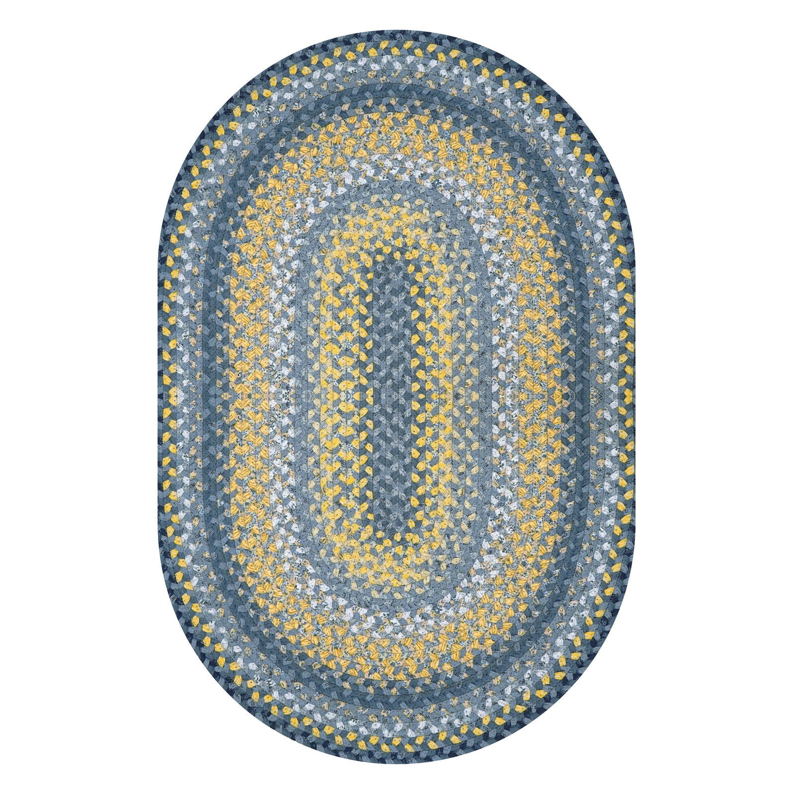 5x8 Sunflowers Oval Homespice Rugs