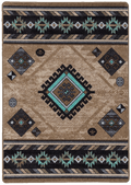Wild Whiskey - Mint American Dakota Rugs