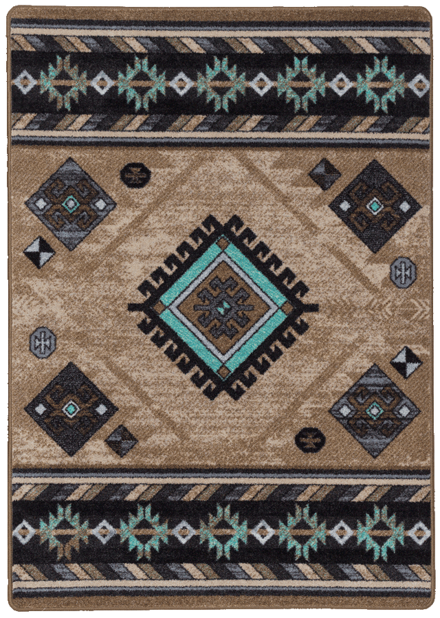 Wild Whiskey - Mint American Dakota Rugs