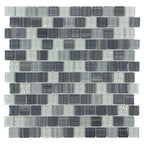 SPLASH 1 x 1 Offset Glass Mosaic Tile Anthology