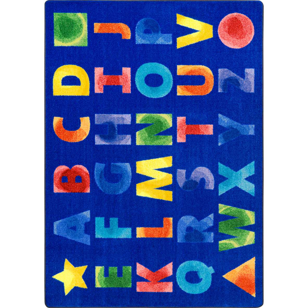 Watercolor Alphabet Rainbow