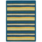 Joy Carpets Kid Essentials Yipes Stripes Area Rug Joy Carpets