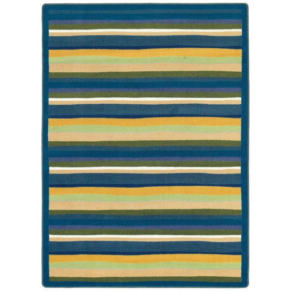 Joy Carpets Kid Essentials Yipes Stripes Area Rug Joy Carpets