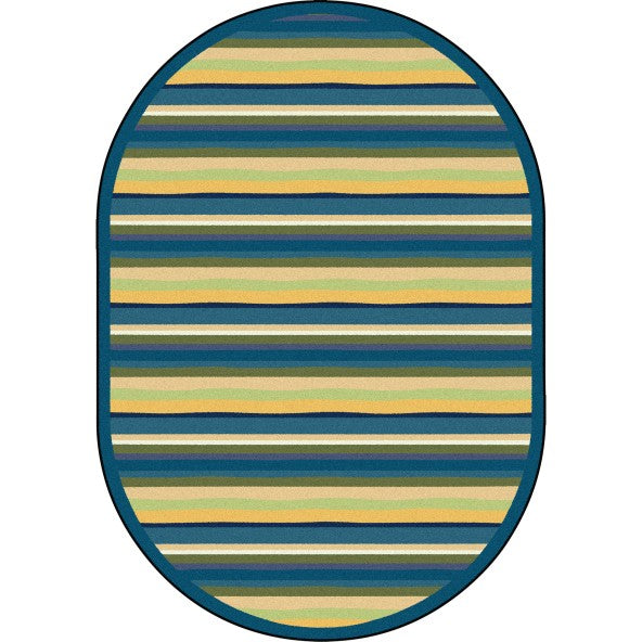 Joy Carpets Kid Essentials Yipes Stripes Area Rug Joy Carpets