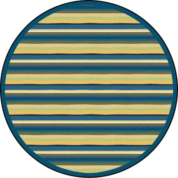 Joy Carpets Kid Essentials Yipes Stripes Area Rug Joy Carpets